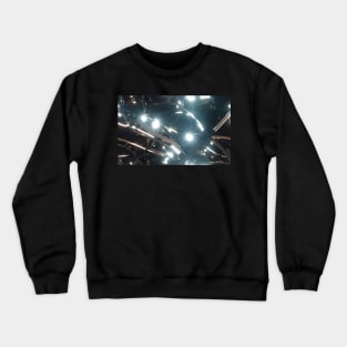 Seamless Futuristic Mech IV Crewneck Sweatshirt